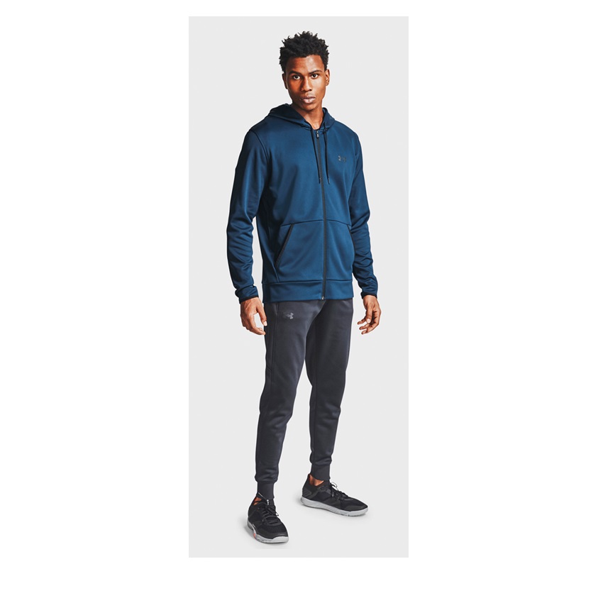 Hoodie με φερμουάρ Fleece (Navy Blue) της Under Armour SRS68848 trazeras|SRS68848