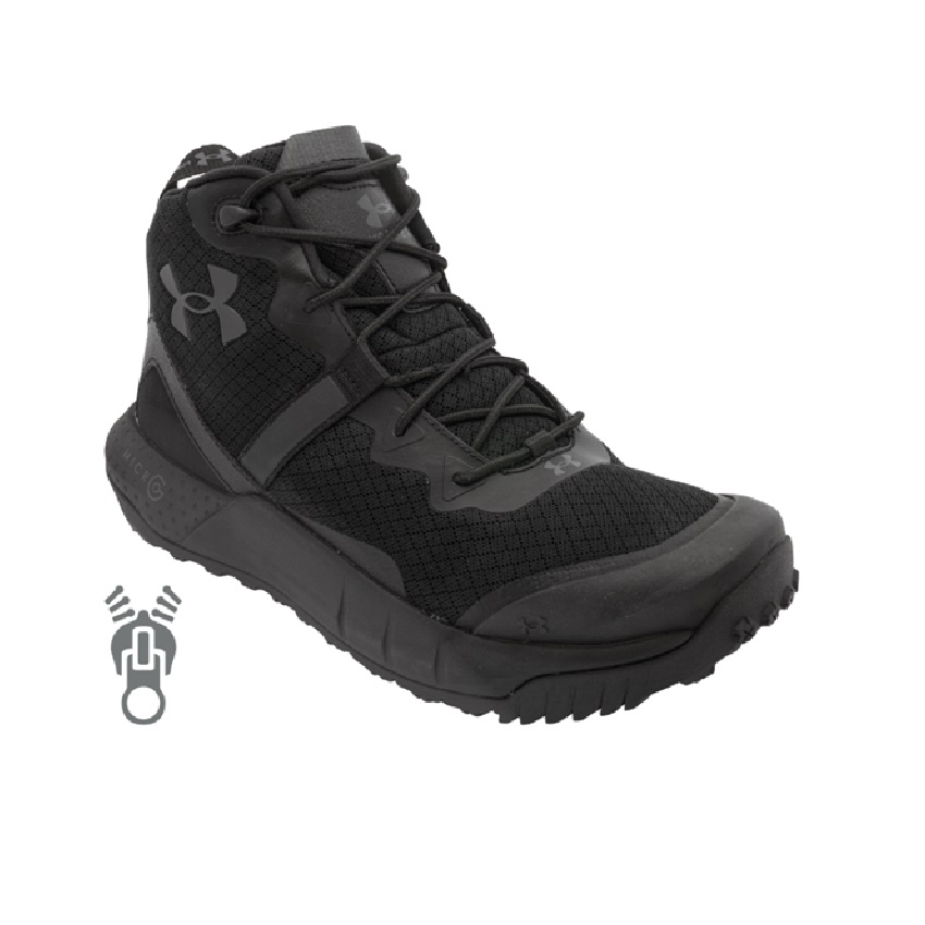 Παπούτσια Tactical Micro G Valsetz Zip Mid 6'' (Black) της Under Armour SRS68765 trazeras|SRS68765