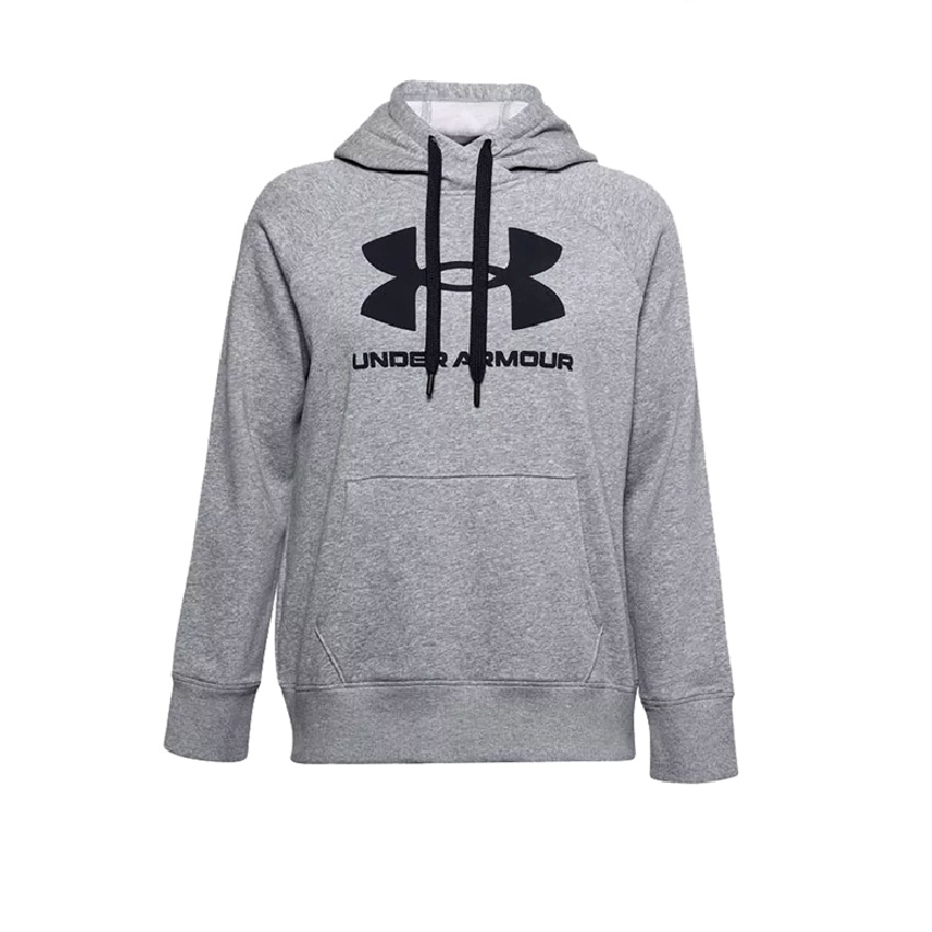 Γυναικείο Hoodie Rival Fleece Logo (Ανοιχτό Γκρι) της Under Armour SRS68719 trazeras|SRS68719