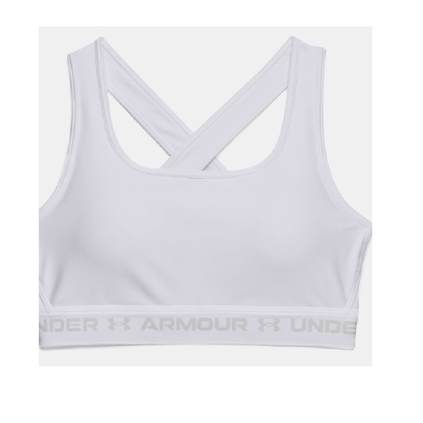 Γυναικείο Αθλητικό Σουτιέν Crossback Mid (Λευκό) της Under Armour SRS68714 trazeras|SRS68714