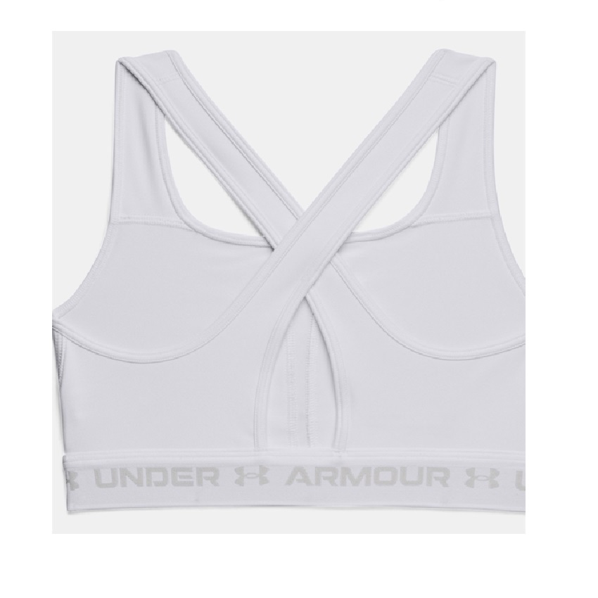 Γυναικείο Αθλητικό Σουτιέν Crossback Mid (Λευκό) της Under Armour SRS68714 trazeras|SRS68714