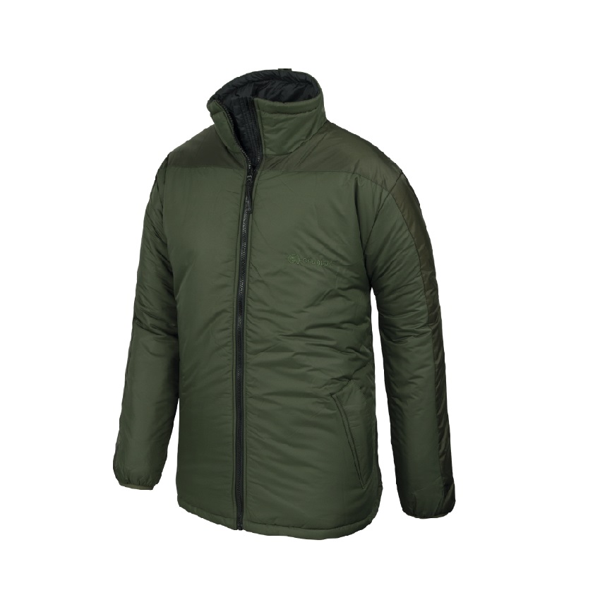 Τζάκετ Διπλής Όψης Sleeka Elite (Μαύρο / Olive) της Snugpak SRS66602 trazeras|SRS66602