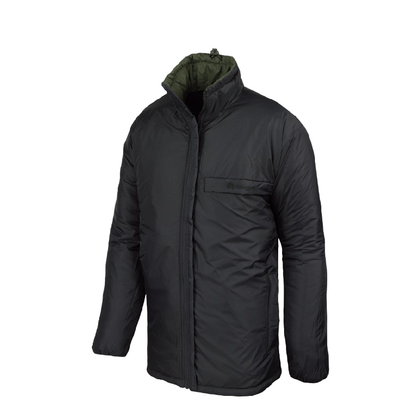 Τζάκετ Διπλής Όψης Sleeka Elite (Μαύρο / Olive) της Snugpak SRS66602 trazeras|SRS66602