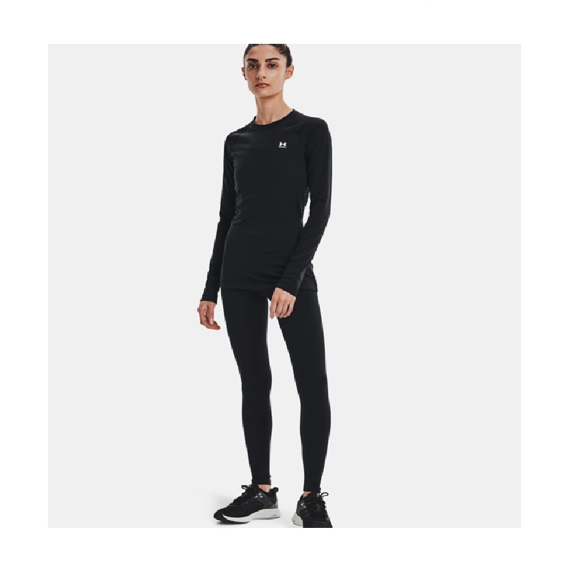 Μακρυμάνικη Γυναικεία Μπλούζα Authentics (Μαύρο) της Under Armour SRS68712 trazeras|SRS68712