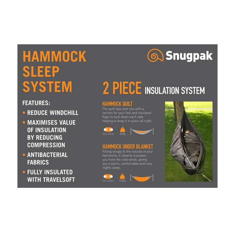 Κουβέρτα Αιώρας Under Blanket (Olive) της Snugpak SRS66426 trazeras|SRS66426
