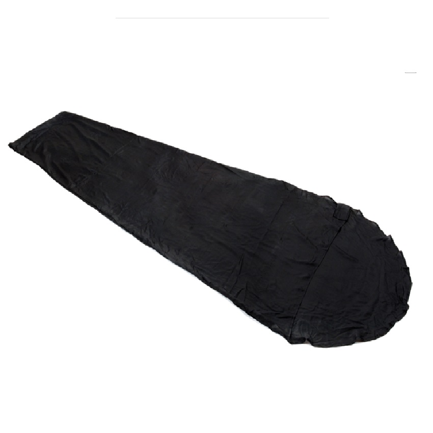 Σεντόνι Υπνόσακου Silk Liner (Μαύρο) της Snugpak SRS66434 trazeras|SRS66434