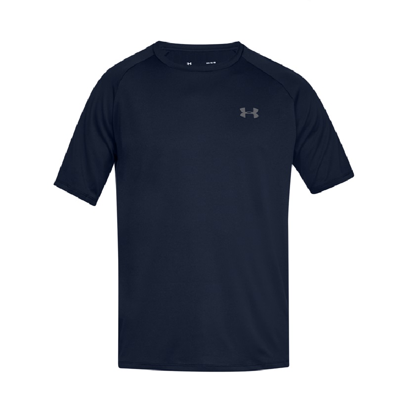 Κοντομάνικη Μπλούζα T-shirt Tech (Navy) της Under Armour SRS68617 trazeras|SRS68617