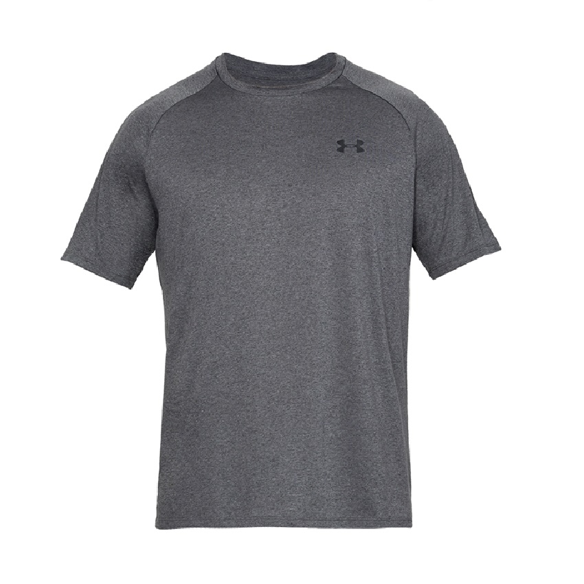 Κοντομάνικη Μπλούζα T-shirt Tech (Σκούρο Γκρι) της Under Armour SRS68619 trazeras| SRS68619