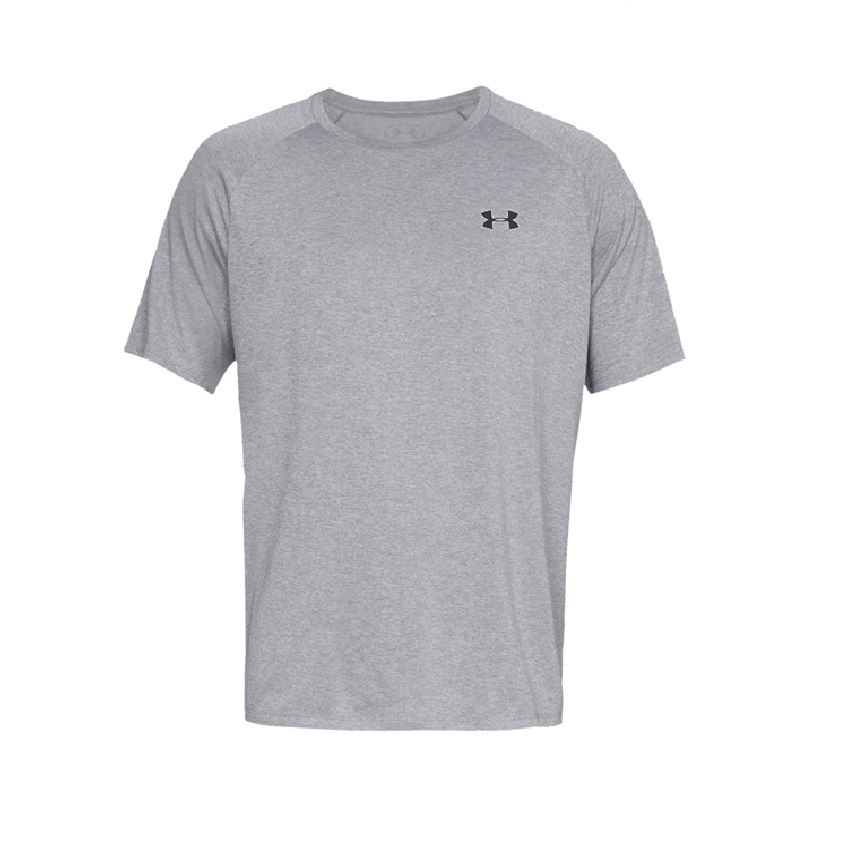 Κοντομάνικη Μπλούζα T-shirt Tech (Ανοιχτό Γκρι) της Under Armour SRS68621 trazeras|SRS68621