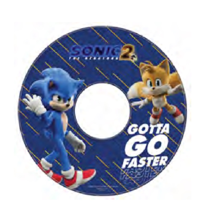 Παιδικό Σωσίβιο Κουλούρα 51cm Sonic της Nysa NYS68080 trazeras|NYS68080