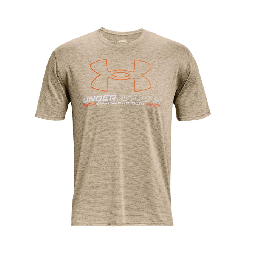 Κοντομάνικη Μπλούζα T-shirt Tech Graphic (Sage Green) της Under Armour SRS68704 trazeras|SRS68704