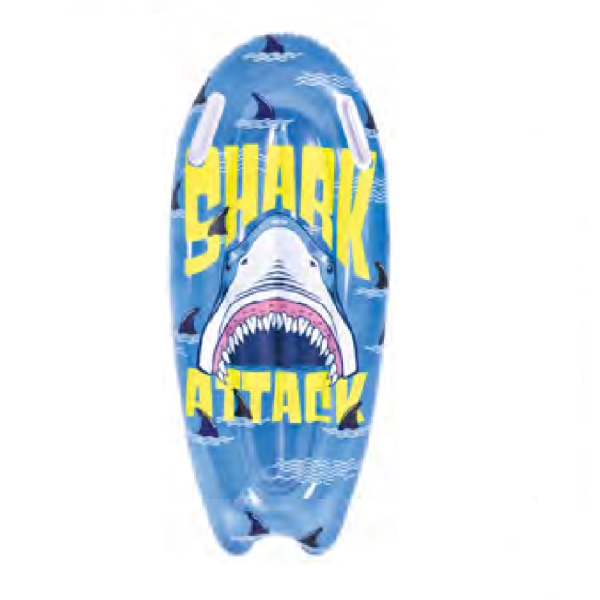 Φουσκωτό Παιδικό Στρώμα 100x50cm Shark Attack (2 Χρώματα) της Nysa NYS68141 trazeras|NYS68141