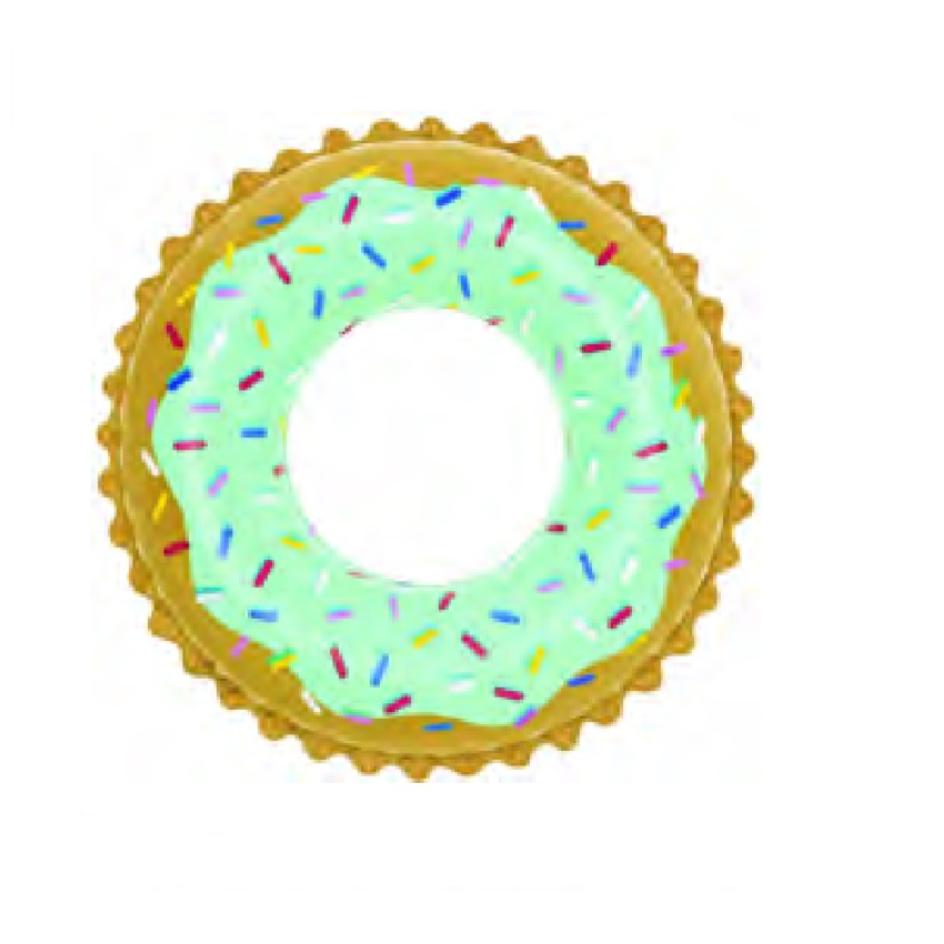 Σωσίβιο Κουλούρα Ενηλίκων 91cm Donut mod.36300 της Nysa NYS68328 trazeras|NYS68328