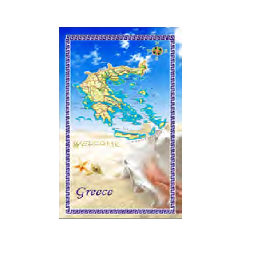 Πετσέτα Θαλάσσης Greece Αστερίας της Nysa NYS67691 trazeras|NYS67691