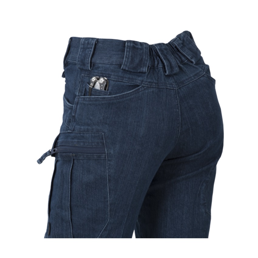 Γυναικείο Παντελόνι Womens UTP Denim Sretch (Marine Blue) της Helikon-Tex LIK78115 trazeras|LIK78115
