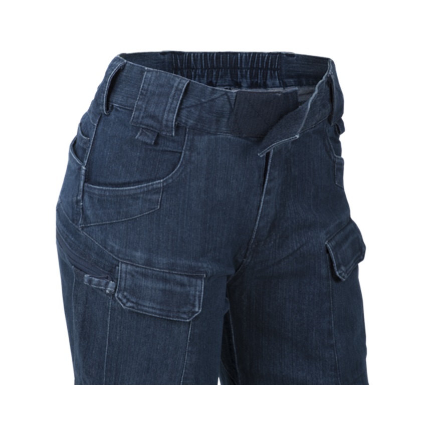 Γυναικείο Παντελόνι Womens UTP Denim Sretch (Marine Blue) της Helikon-Tex LIK78115 trazeras|LIK78115