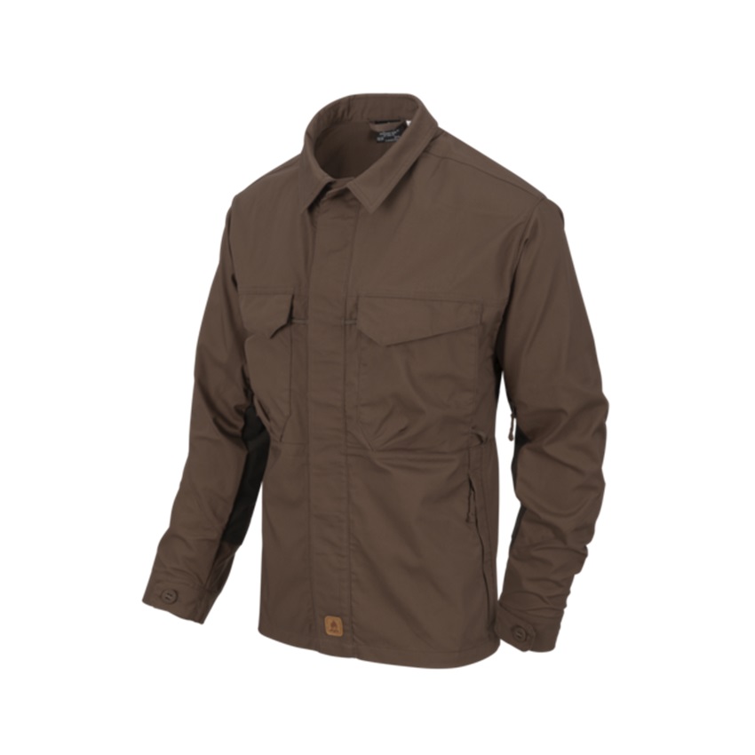 Χιτώνιο Woodsman Shirt (Earth Brown / Black) της Helikon-Tex LIK78171 trazeras|LIK78171