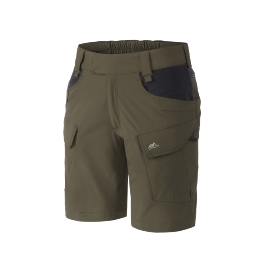 Επιχειρησιακή Γυναικεία Βερμούδα OTP 8'5'' (Taiga Green / Black) της Helikon-Tex LIK78201 trazeras|LIK78201
