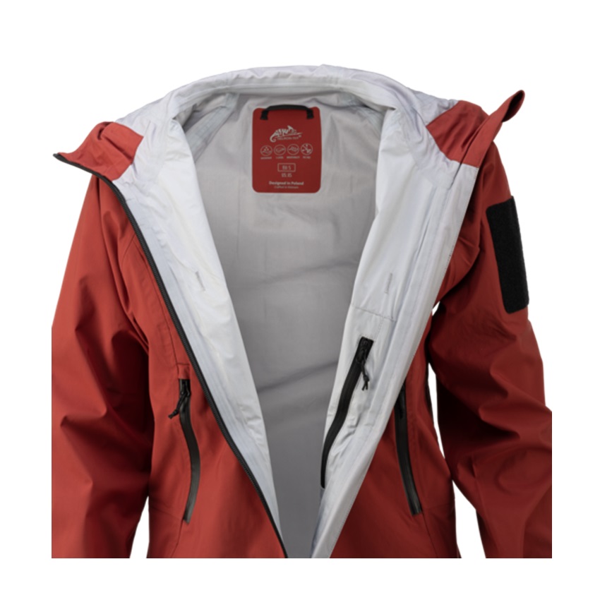 Γυναικείο Αδιάβροχο Τζάκετ Squall Hardshell Torrentstretch (Taiga Green) της Helikon-Tex LIK78217 trazeras|LIK78217