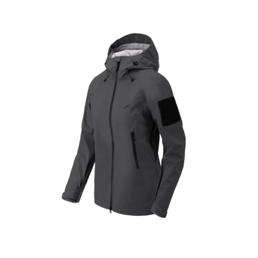 Γυναικείο Αδιάβροχο Τζάκετ Squall Hardshell Torrentstretch (Shadow Grey) της Helikon-Tex LIK78218 trazeras|LIK78218