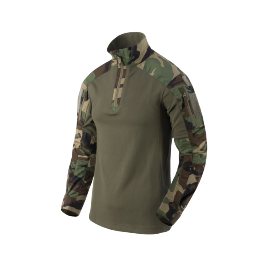 Επιχειρησιακή Μακρυμάνικη Μπλούζα MCDU Combat Shirt (US Woodland) της Helikon-Tex LIK78297 trazeras|LIK78297