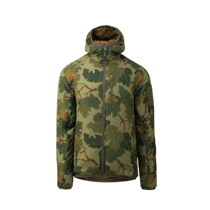 Τζάκετ Αναστρέψιμο Hoodie Wolfhound Jacket Windpack Climashield® Apex 67g (Desert Night Camo / US Desert) της Helikon-Tex LIK78332 trazeras|LIK78332