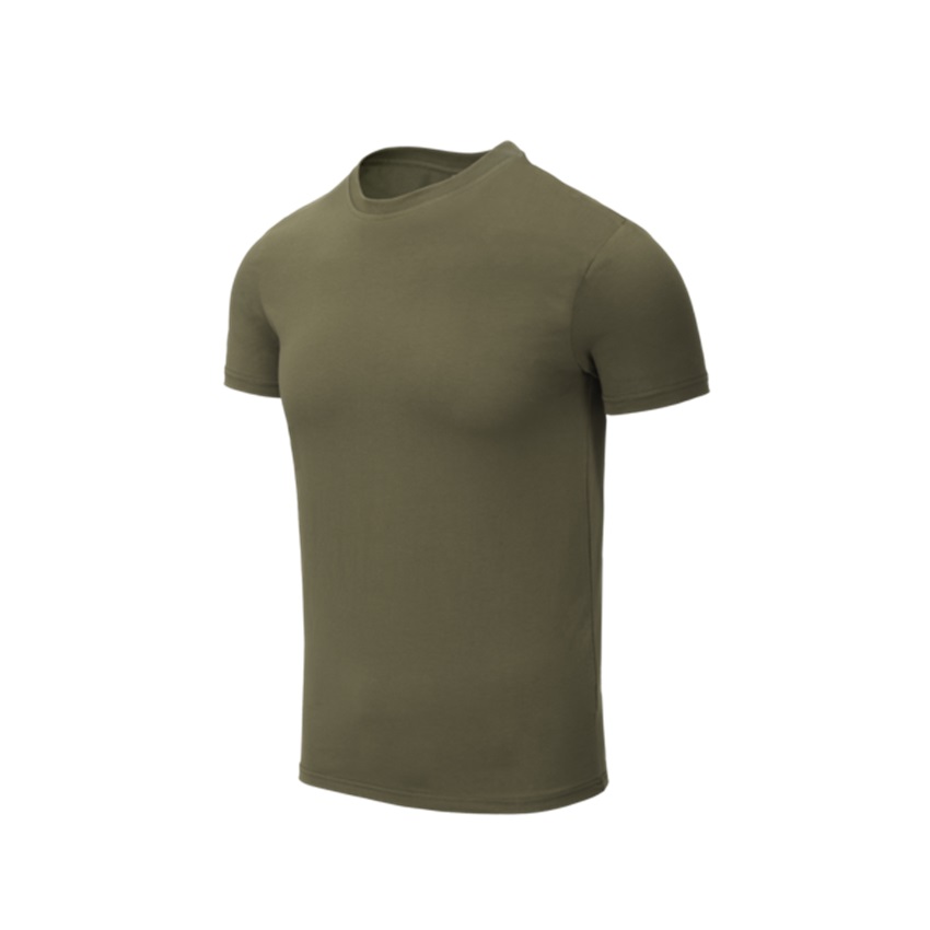 Κοντομάνικη Μπλούζα T-Shirt Organic Cotton Slim (Olive Green) Helikon-Tex LIK78374 trazeras|LIK78374