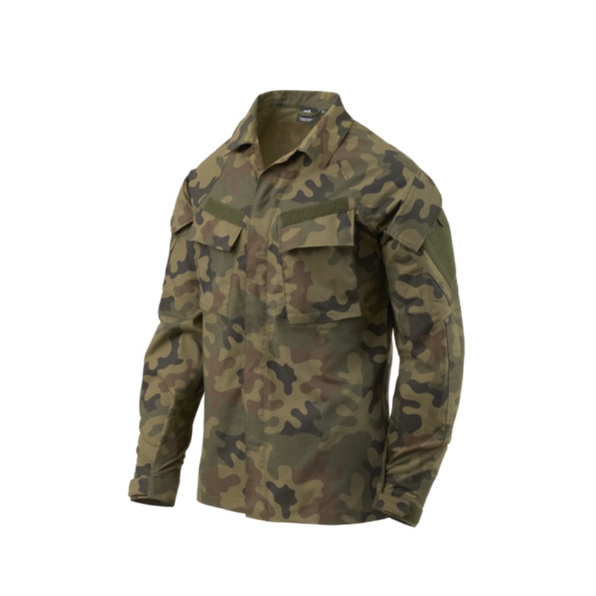 Επιχειρησιακό Χιτώνιο Raid Shirt PolyCotton Stretch Ripstop (PL Woodland) της Helikon-Tex LIK78392 trazeras|LIK78392