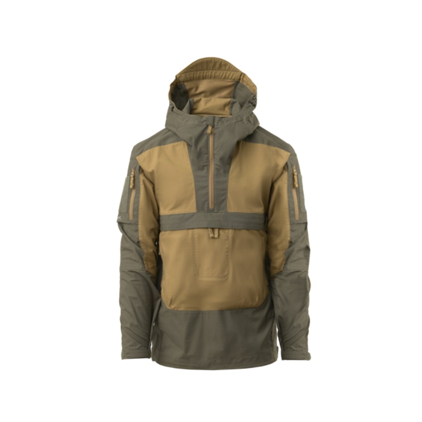 Unisex Τζάκετ Tracer Anorak Jacket Polycotton Stretch Ripstop (Black) της Helikon-Tex LIK78568 trazeras|LIK78568