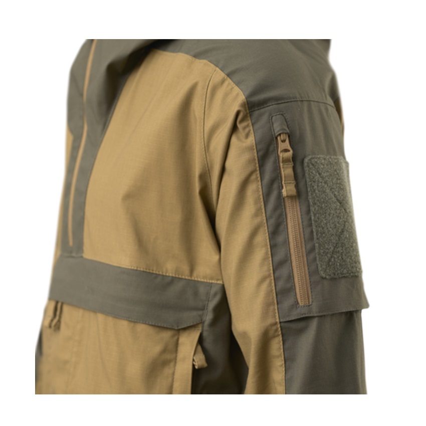 Unisex Τζάκετ Tracer Anorak Jacket Polycotton Stretch Ripstop (Black) της Helikon-Tex LIK78568 trazeras|LIK78568