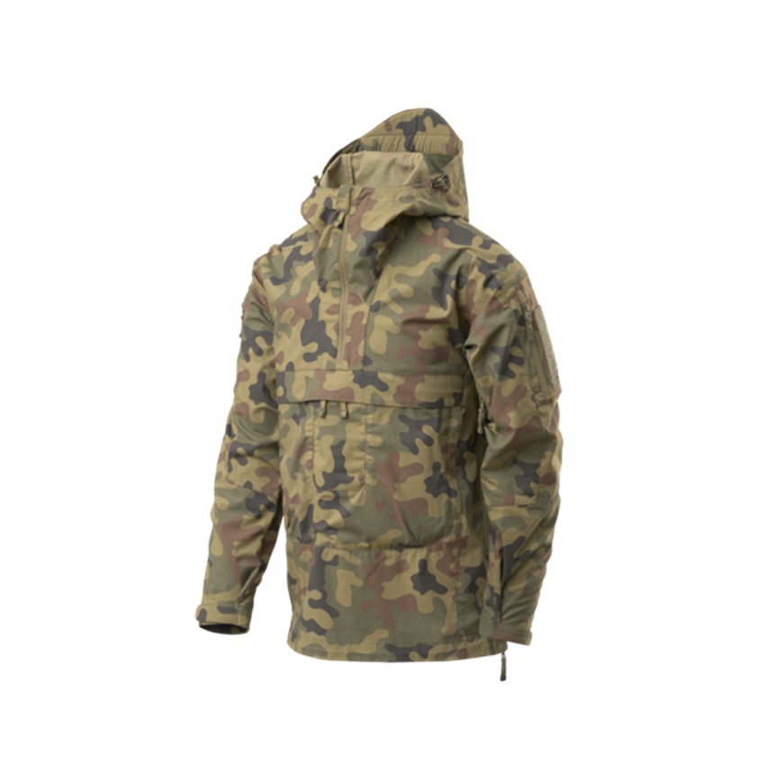 Unisex Τζάκετ Tracer Anorak Jacket Polycotton Stretch Ripstop (PL Woodland) της Helikon-Tex LIK78569 trazeras|LIK78569