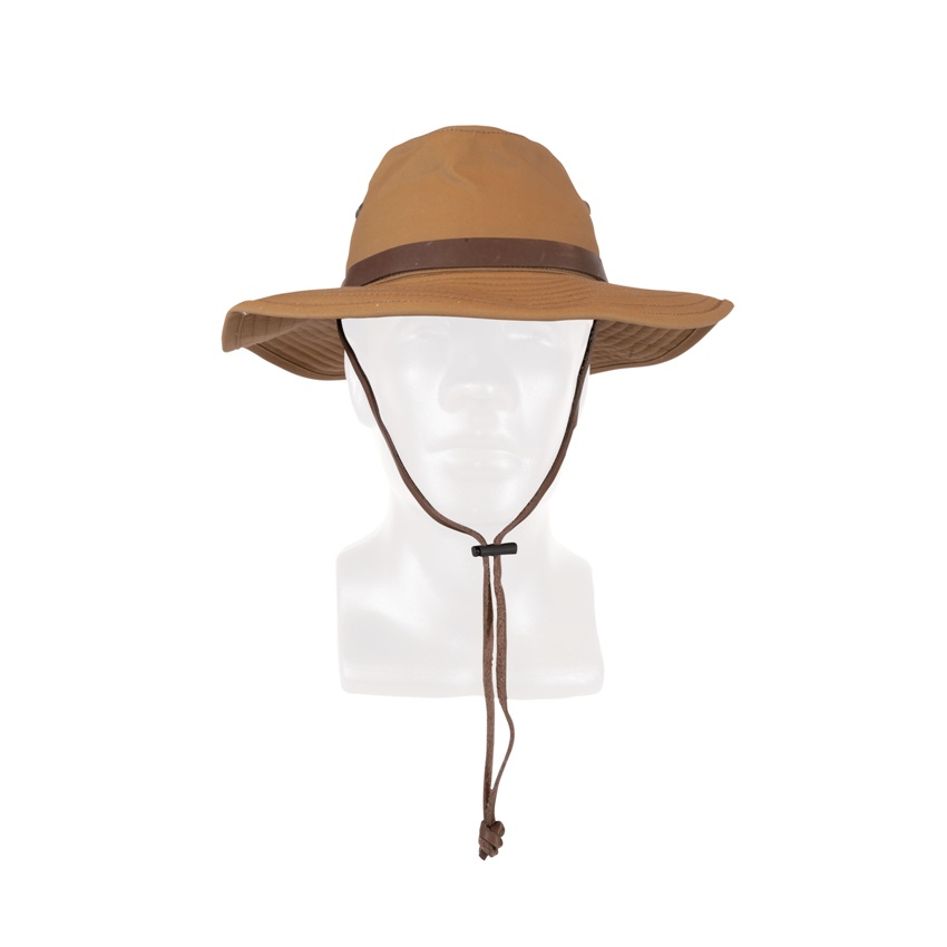 Βαμβακερό Καπέλο Fedora Waxed Rugged Hat (Khaki) της Tilley SRS78585 trazeras|SRS78585