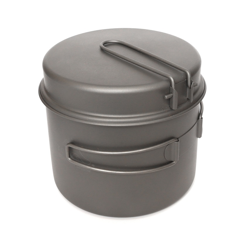 Δοχείο Τιτανίου με Τηγάνι Titanium Pot with Pan 1600ml της Toaks SRS78591 trazeras|SRS78591
