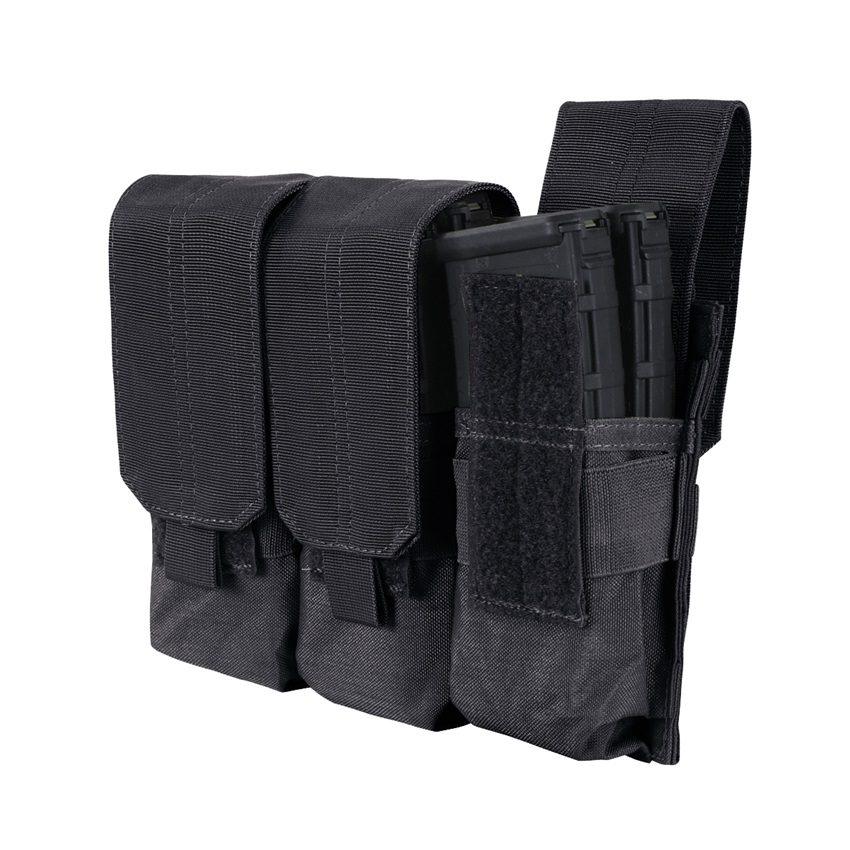 Τριπλή Θήκη για 6 Γεμιστήρες Triple M4 Mag Pouch (Black) της Condor SRS78670 trazeras|SRS78670