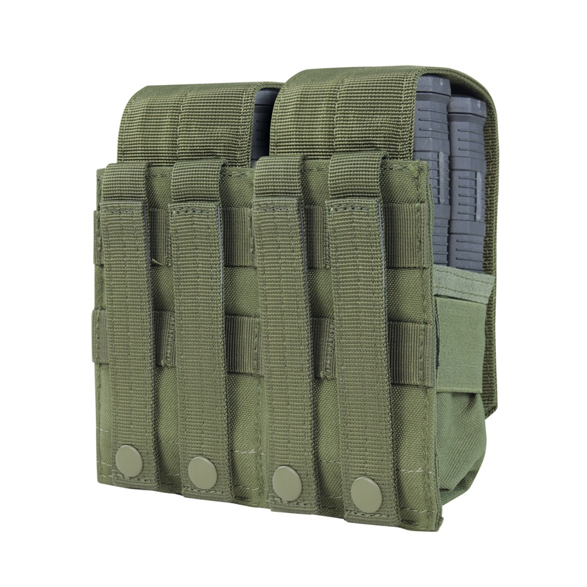 Διπλή Θήκη για 4 Γεμιστήρες Double M4 Mag Pouch (Olive) της Condor SRS78673 trazeras|SRS78673
