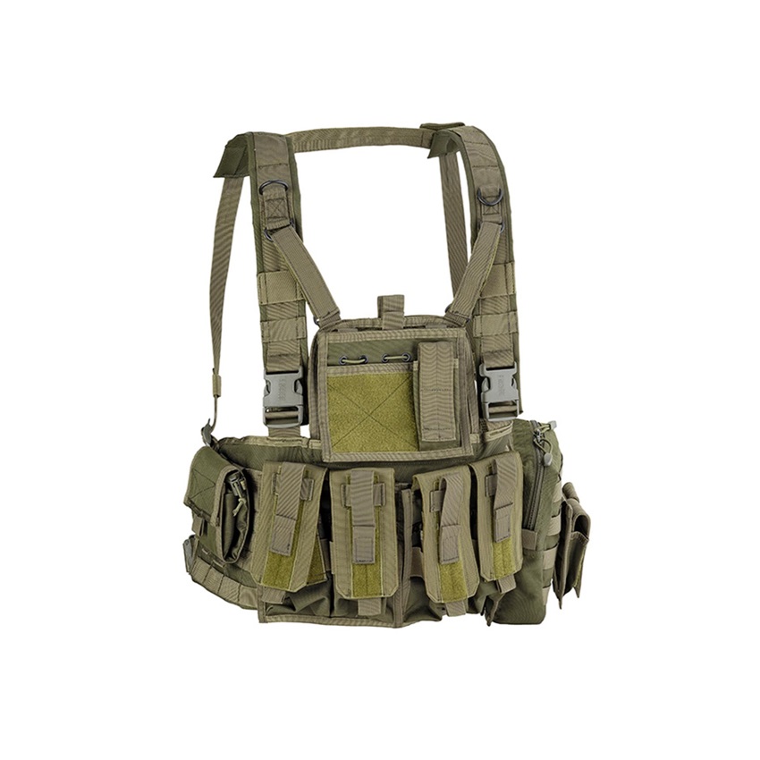 Υδατοαπωθητική Επιχειρησιακή Εξάρτηση Molle Recon Chest Rig (OD Green) της Defcon5 DEF78863 trazeras|DEF78863