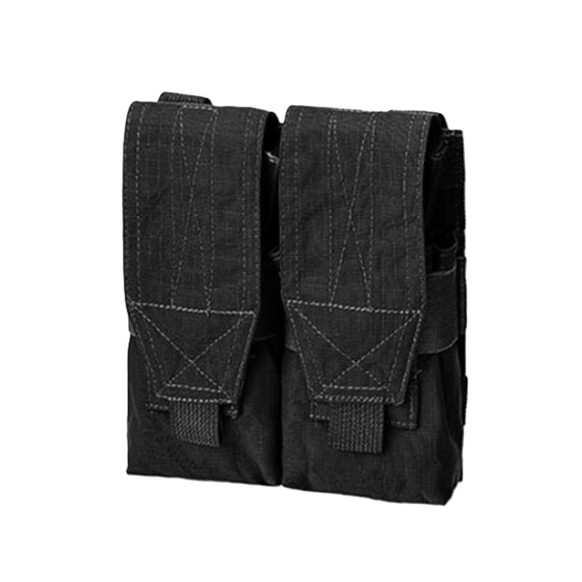 Υδατοαπωθητική Διπλή Θήκη Γεμιστήρων Double M4 / AK Pouch (Black) της Defcon5 DEF78952 trazeras|DEF78952