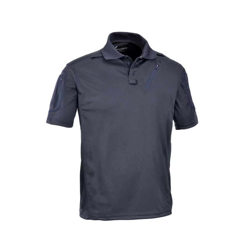 Επιχειρησιακό Κοντομάνικο Polo με Τσέπες Advanced (Navy Blue) της Defcon5 DEF79108 trazeras|DEF79108