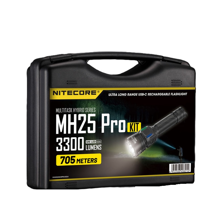 Κυνηγετικό Κιτ Επαναφορτιζόμενου Φακού Led Multi Task Hybrid MH25Pro 3300Lm της Nitecore VAS79451 trazeras|VAS79451