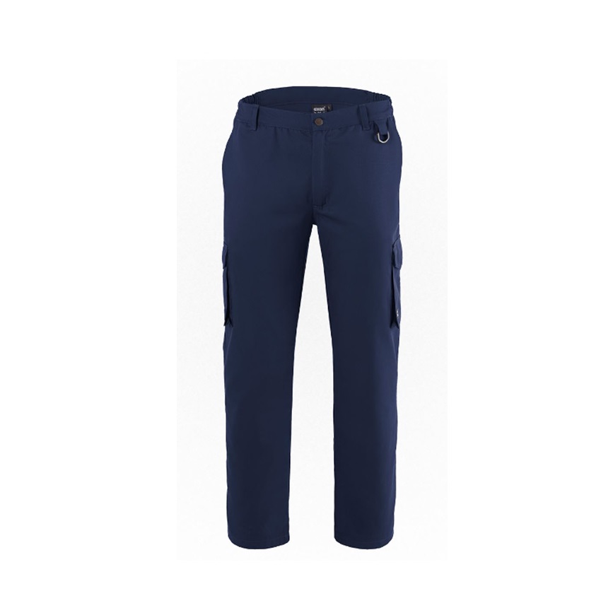 Βαμβακερό Παντελόνι Εργασίας Classic Trousers (Blue) της Axon Workwear AXN79651 trazeras|AXN79651