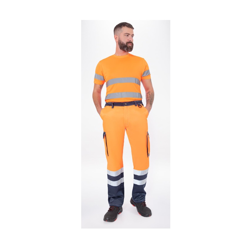 Παντελόνι Εργασίας Υψηλής Ορατότητας Hi-Vis Trousers (2 Χρώματα) της Axon Workwear AXN79662 trazeras|AXN79662