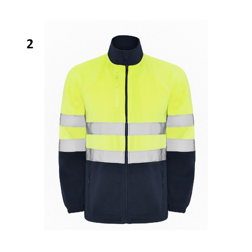 Ζακέτα Εργασίας Fleece Υψηλής Ορατότητας Altair (4 Χρώματα) της Axon Workwear AXN79672 trazeras|AXN79672