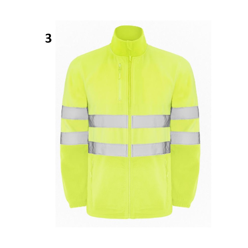 Ζακέτα Εργασίας Fleece Υψηλής Ορατότητας Altair (4 Χρώματα) της Axon Workwear AXN79672 trazeras|AXN79672