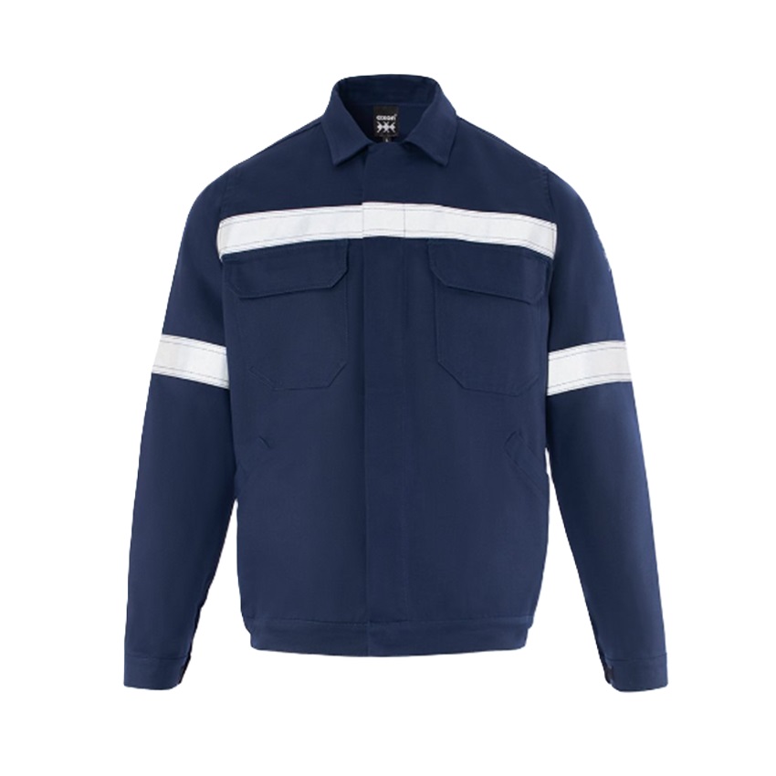 Βραδυφλεγές Τζάκετ Multi-Pro Jacket (Blue) της Axon Workwear AXN79682 trazeras|AXN79682
