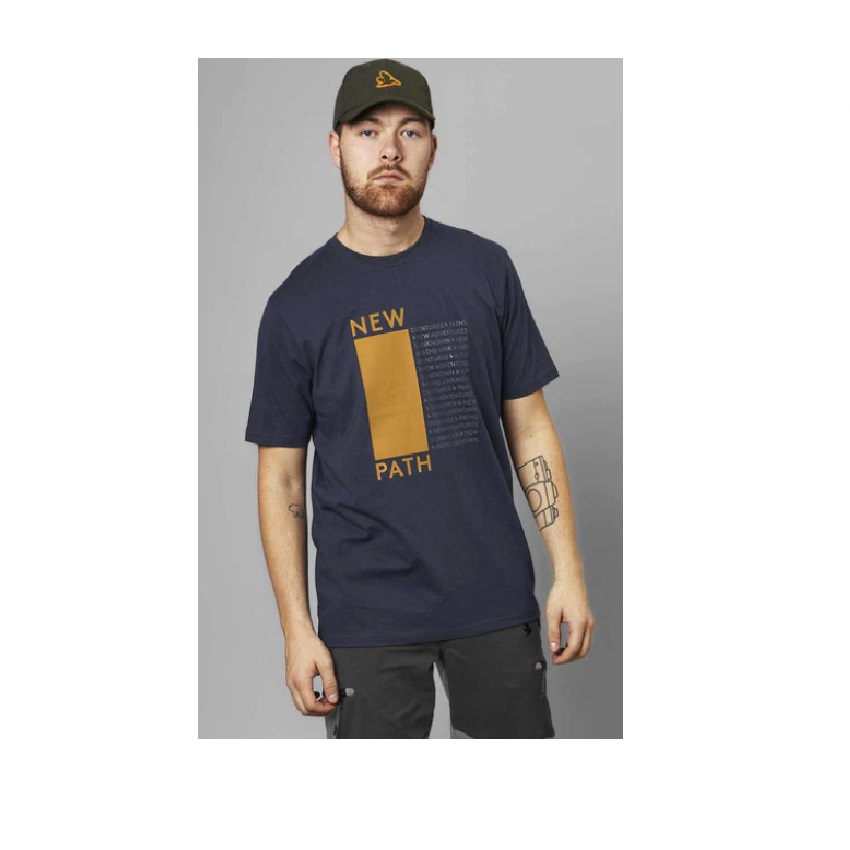 Κοντομάνικη Μπλούζα Κυνηγετική T-Shirt Path (Dark Navy) της Seeland LAM71015 trazeras|LAM71015