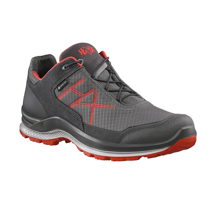 Αδιάβροχα Παπούτσια Πεζοπορίας Black Eagle Adventure 3.0 GTX Low (Grey / Orange) της Haix HAI80055 trazeras|HAI80055