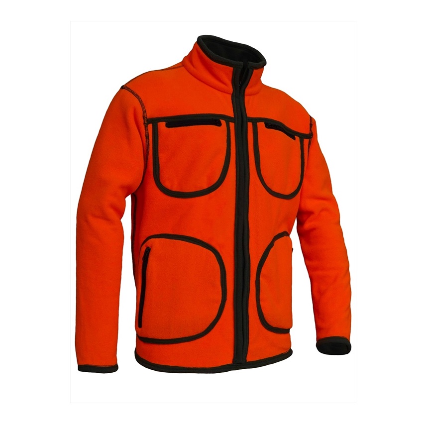 Αδιάβροχη Ζακέτα Fleece Διπλής Όψης Mod.216 (Orange - Khaki) της Benisport GOR80102 trazeras|GOR80102