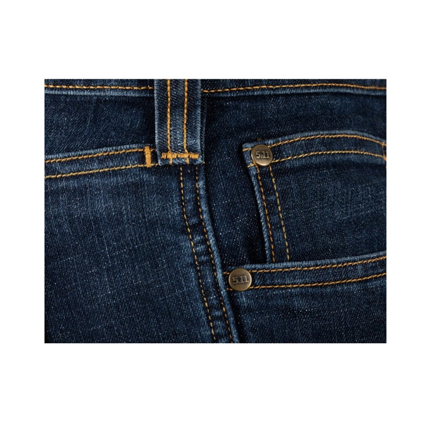 Παντελόνι Defender Flex Slim (Dark Wash Indigo) της 5.11 Tactical FIV63272 trazeras|FIV63272