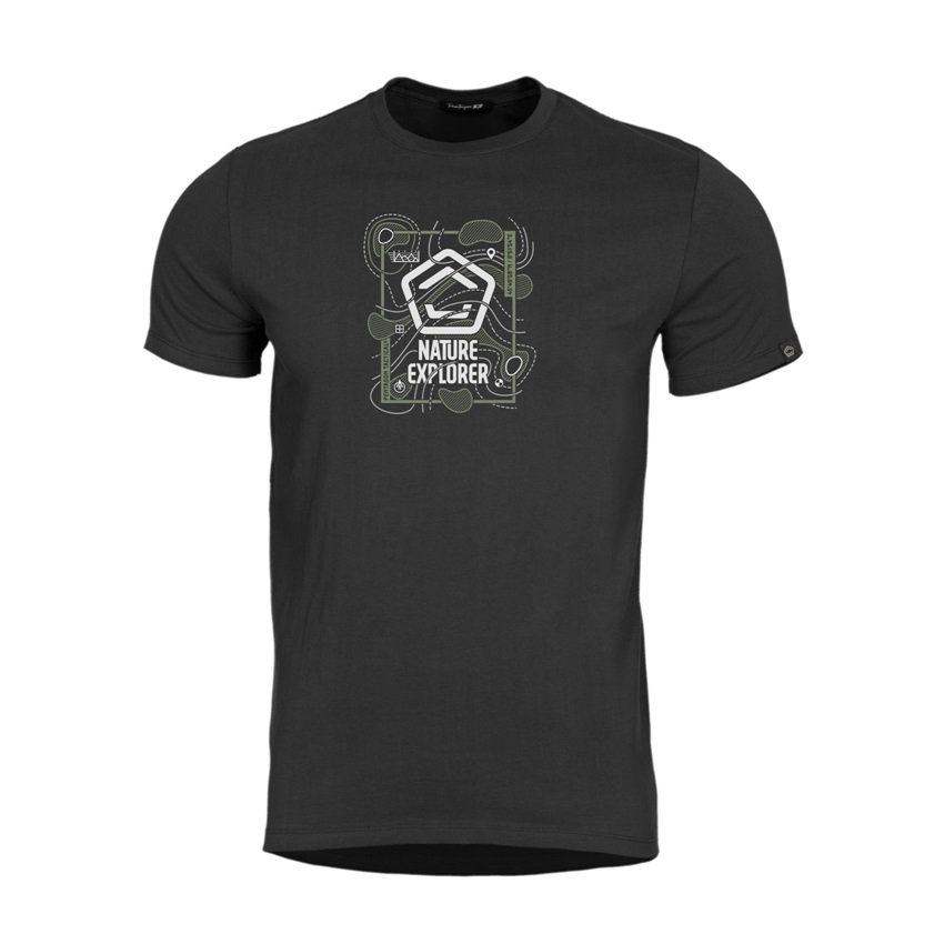 Κοντομάνικη Μπλούζα T-Shirt Ageron Nature Explorer (Black) της Pentagon PEN80193 trazeras|PEN80193