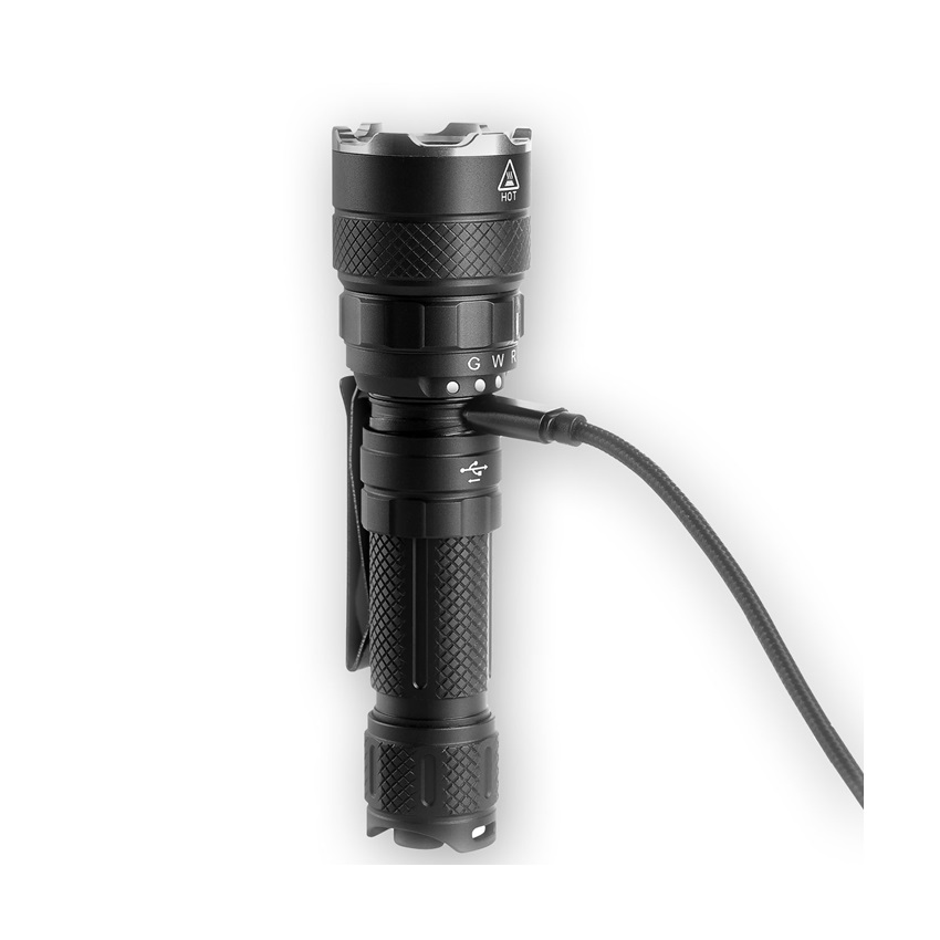 Επαναφορτιζόμενος Φακός RGB 1600Lm της Alpin ANT80241 trazeras|ANT80241